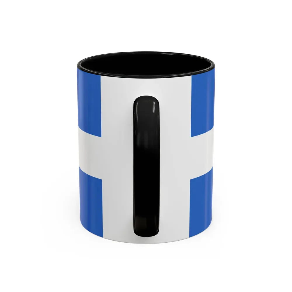 Flag of Manta Ecuador - Accent Coffee Mug - Go Mug Yourself