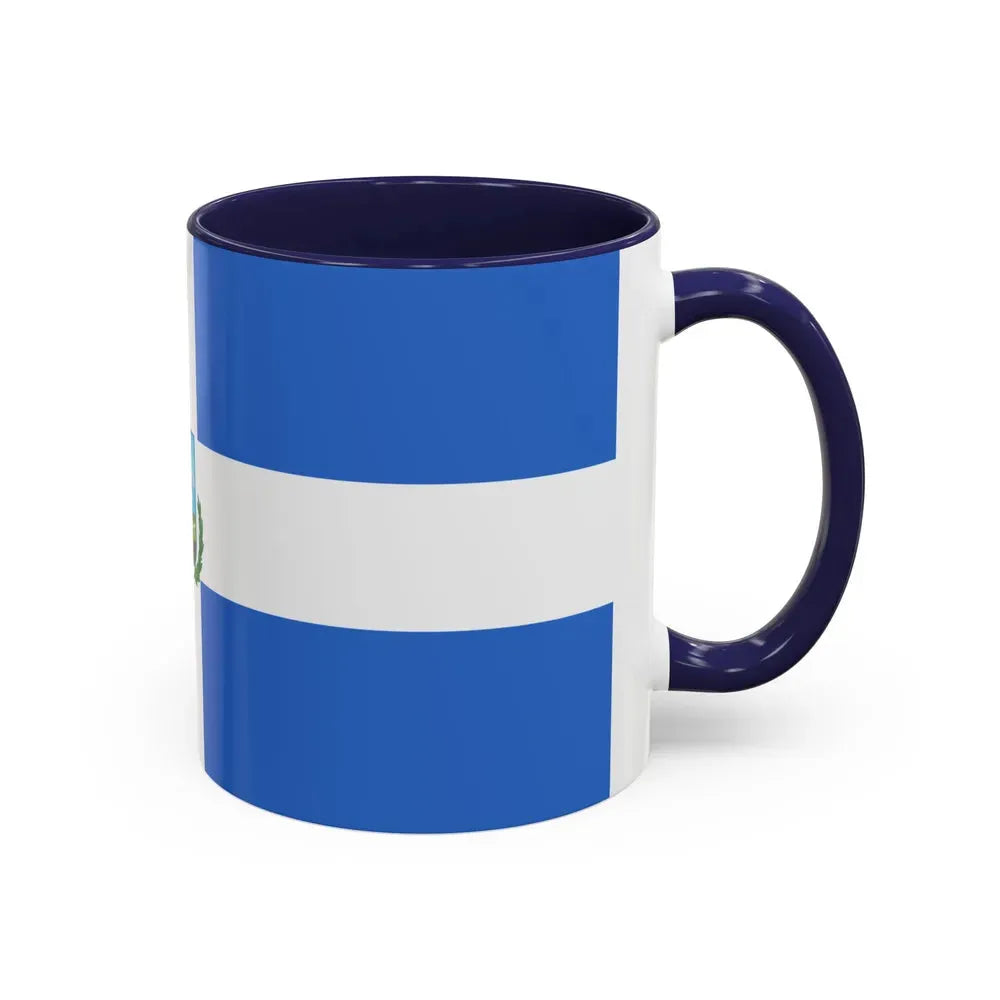 Flag of Manta Ecuador - Accent Coffee Mug - Go Mug Yourself