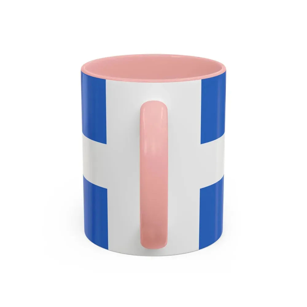 Flag of Manta Ecuador - Accent Coffee Mug - Go Mug Yourself