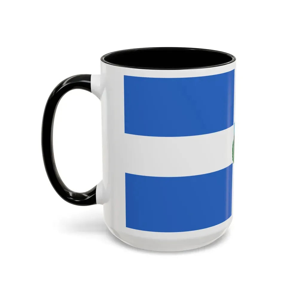 Flag of Manta Ecuador - Accent Coffee Mug - Go Mug Yourself