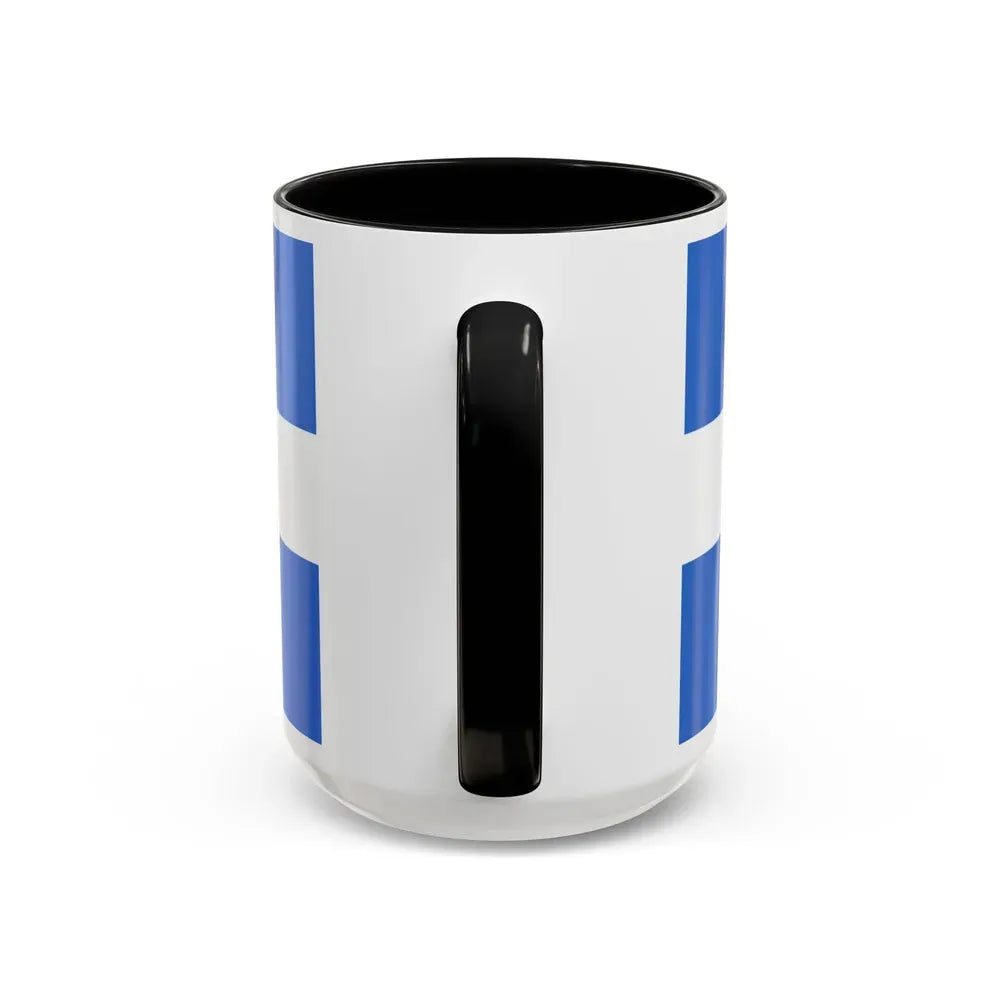 Flag of Manta Ecuador - Accent Coffee Mug - Go Mug Yourself