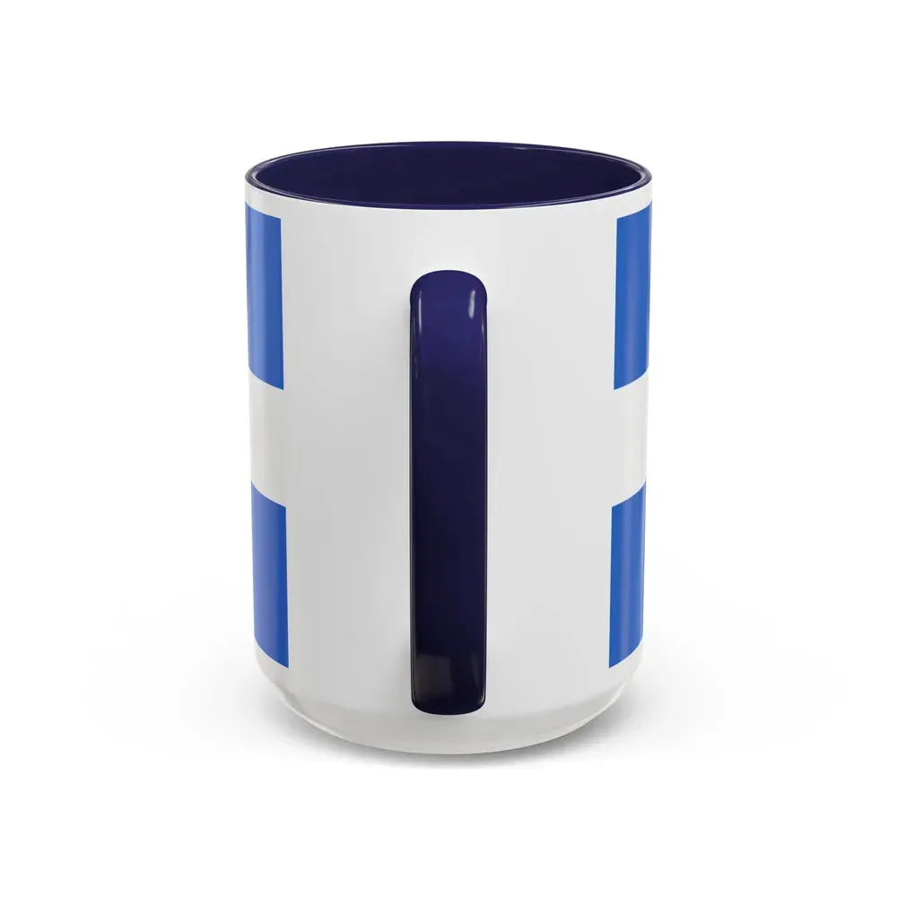 Flag of Manta Ecuador - Accent Coffee Mug - Go Mug Yourself