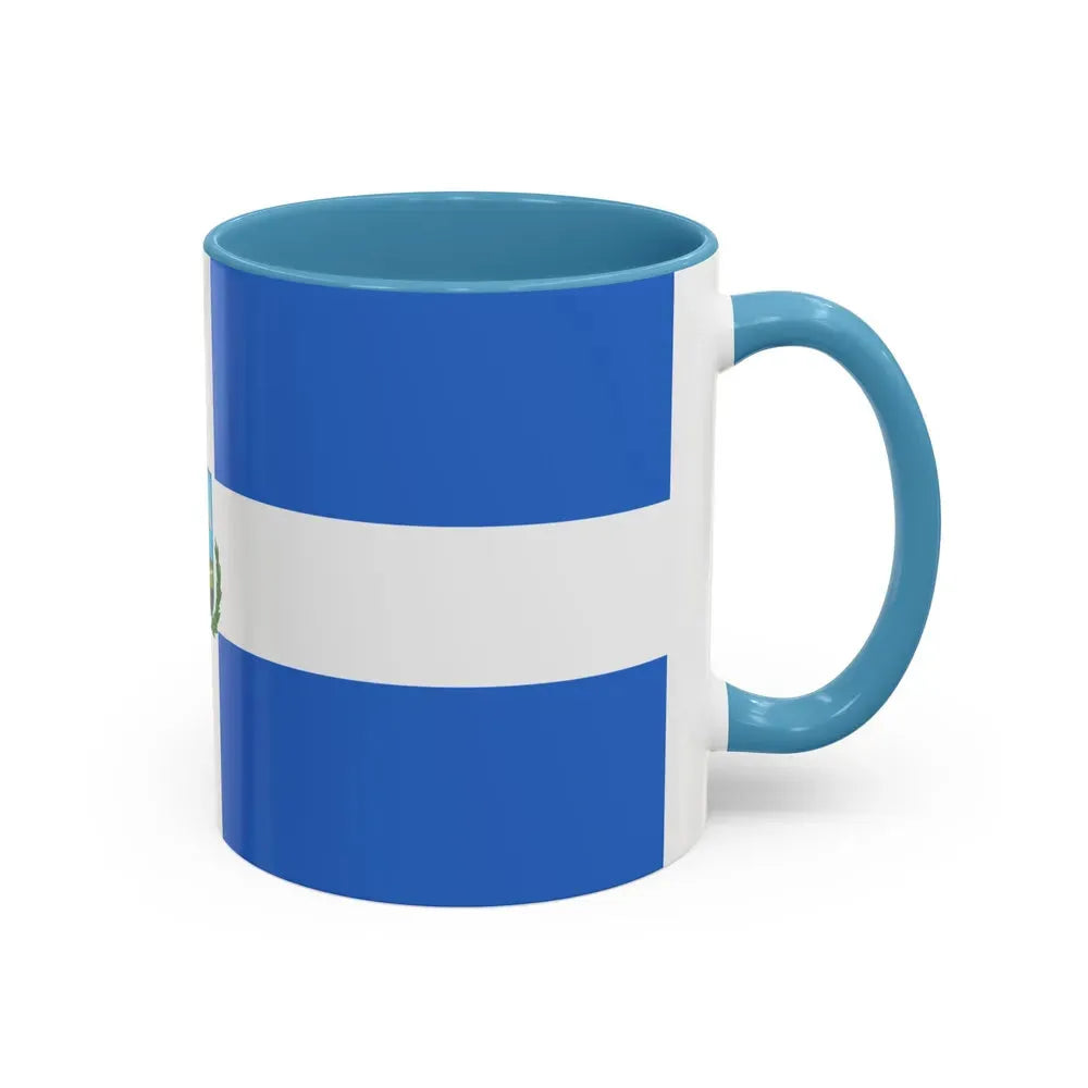 Flag of Manta Ecuador - Accent Coffee Mug - Go Mug Yourself