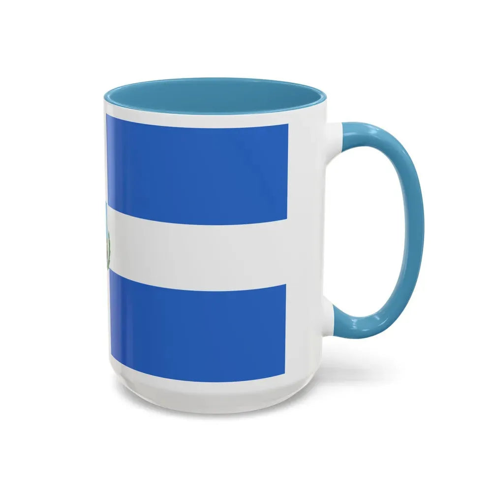 Flag of Manta Ecuador - Accent Coffee Mug - Go Mug Yourself
