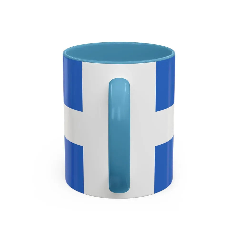 Flag of Manta Ecuador - Accent Coffee Mug - Go Mug Yourself
