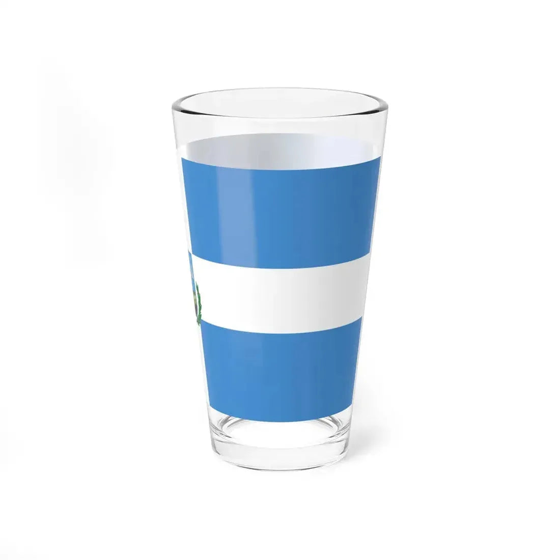 Flag of Manta Ecuador (Ecuador) Pint Glass 16oz - Go Mug Yourself