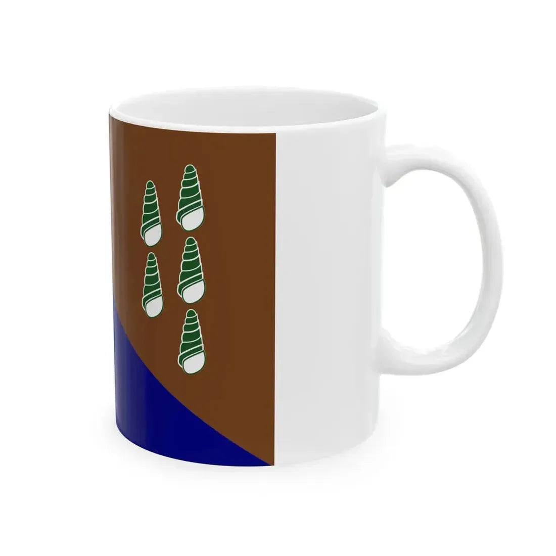Flag of Manus (Guinea) White Coffee Mug - Go Mug Yourself