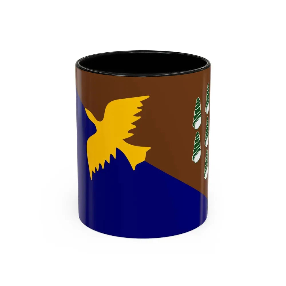 Flag of Manus Papa New Guinea - Accent Coffee Mug 11oz Black - Go Mug Yourself