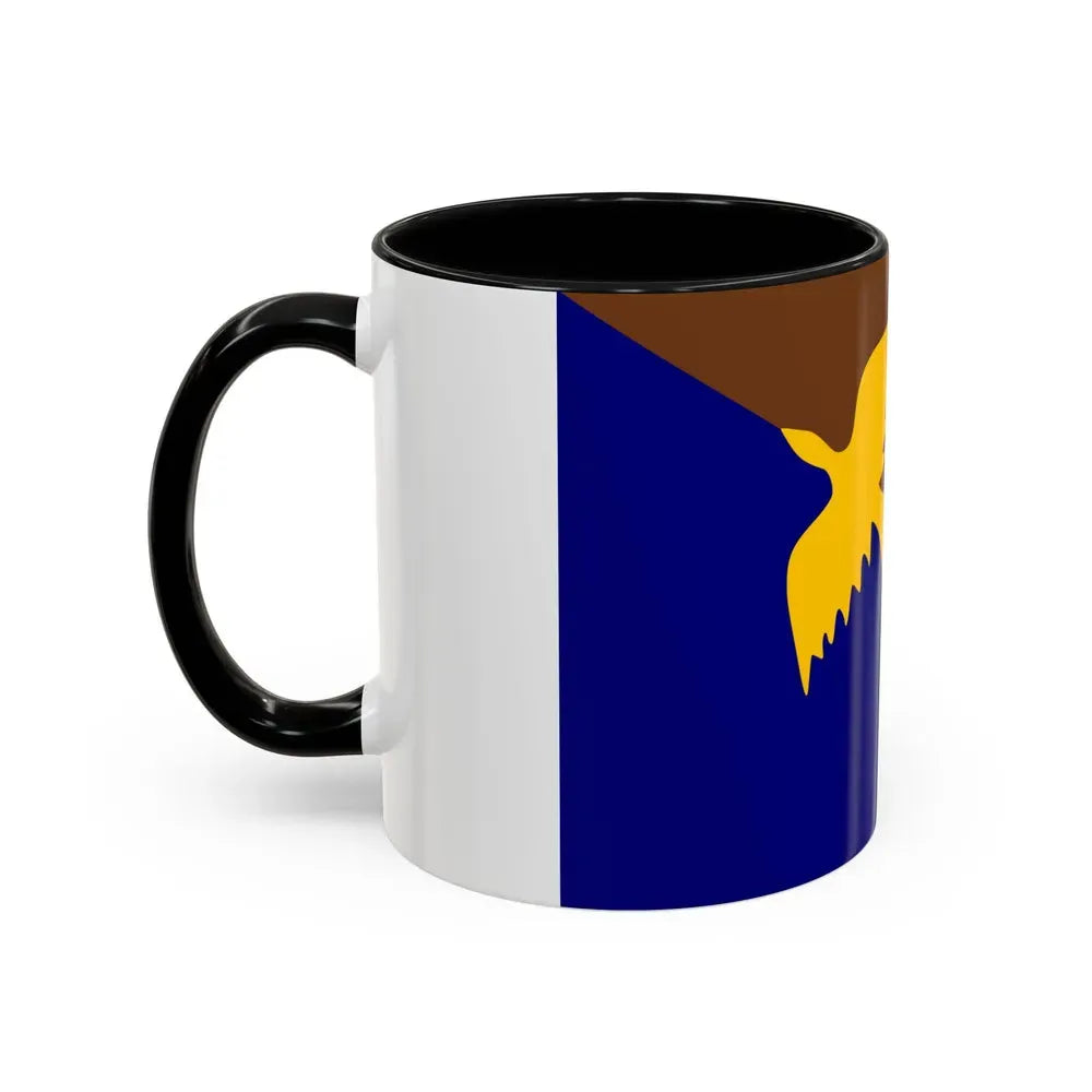 Flag of Manus Papa New Guinea - Accent Coffee Mug - Go Mug Yourself