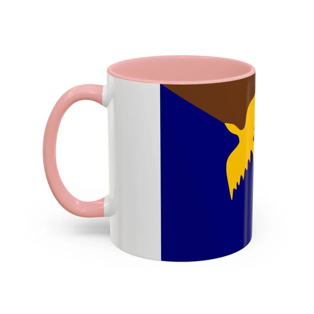 Flag of Manus Papa New Guinea - Accent Coffee Mug - Go Mug Yourself