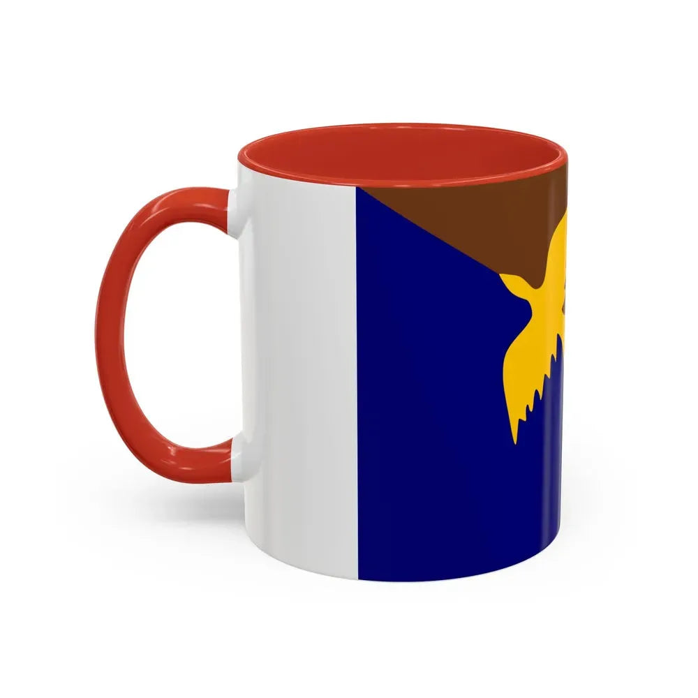 Flag of Manus Papa New Guinea - Accent Coffee Mug - Go Mug Yourself