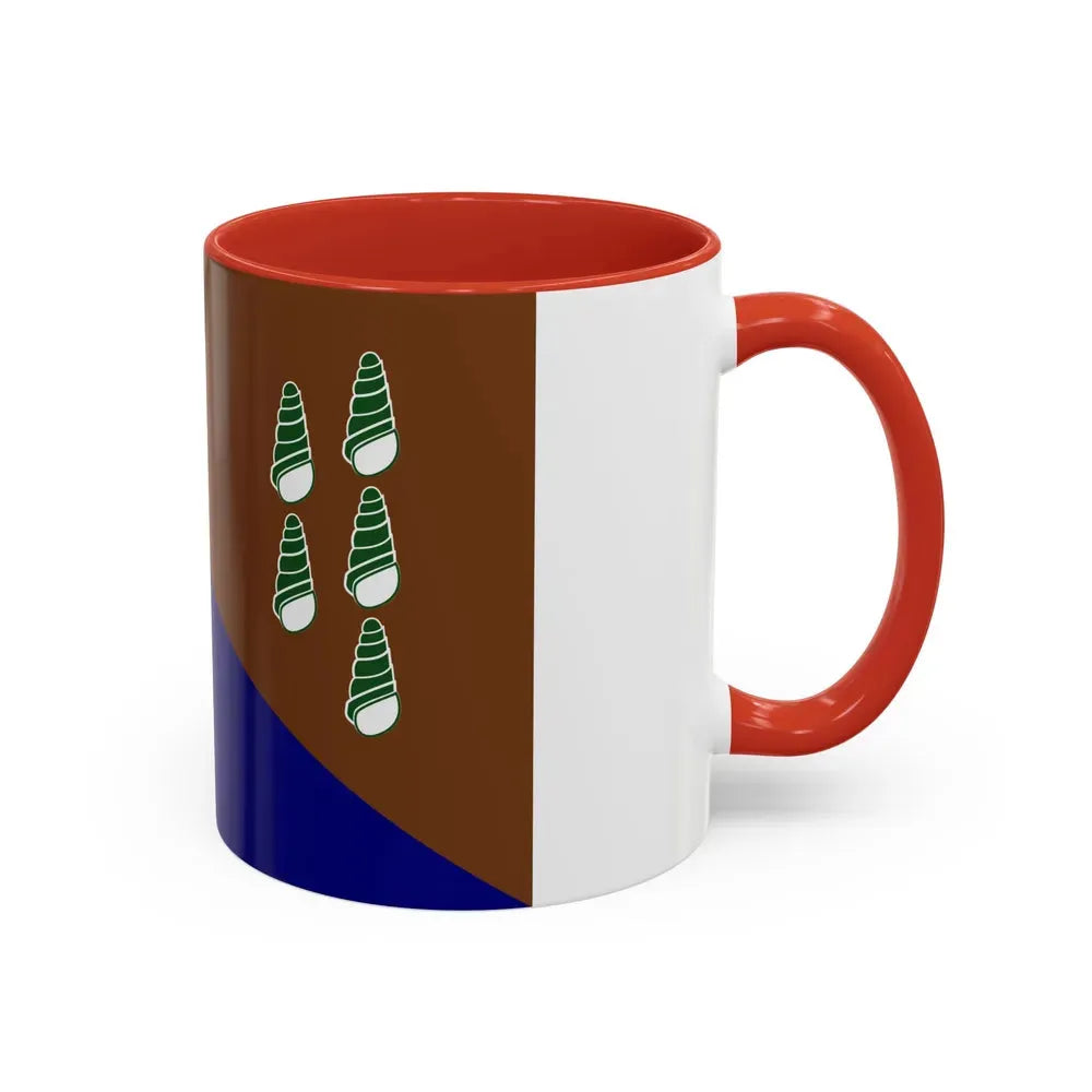 Flag of Manus Papa New Guinea - Accent Coffee Mug - Go Mug Yourself