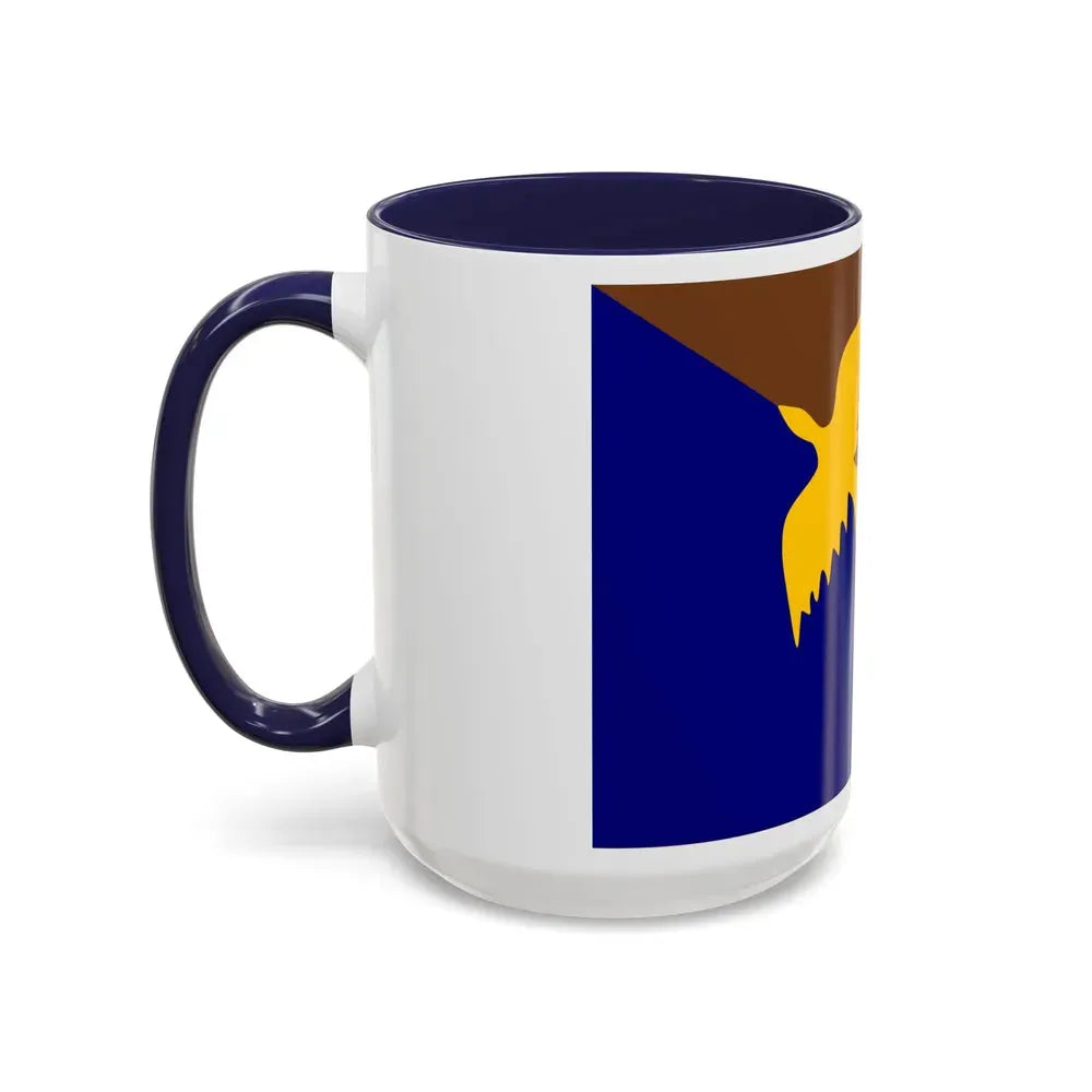 Flag of Manus Papa New Guinea - Accent Coffee Mug - Go Mug Yourself