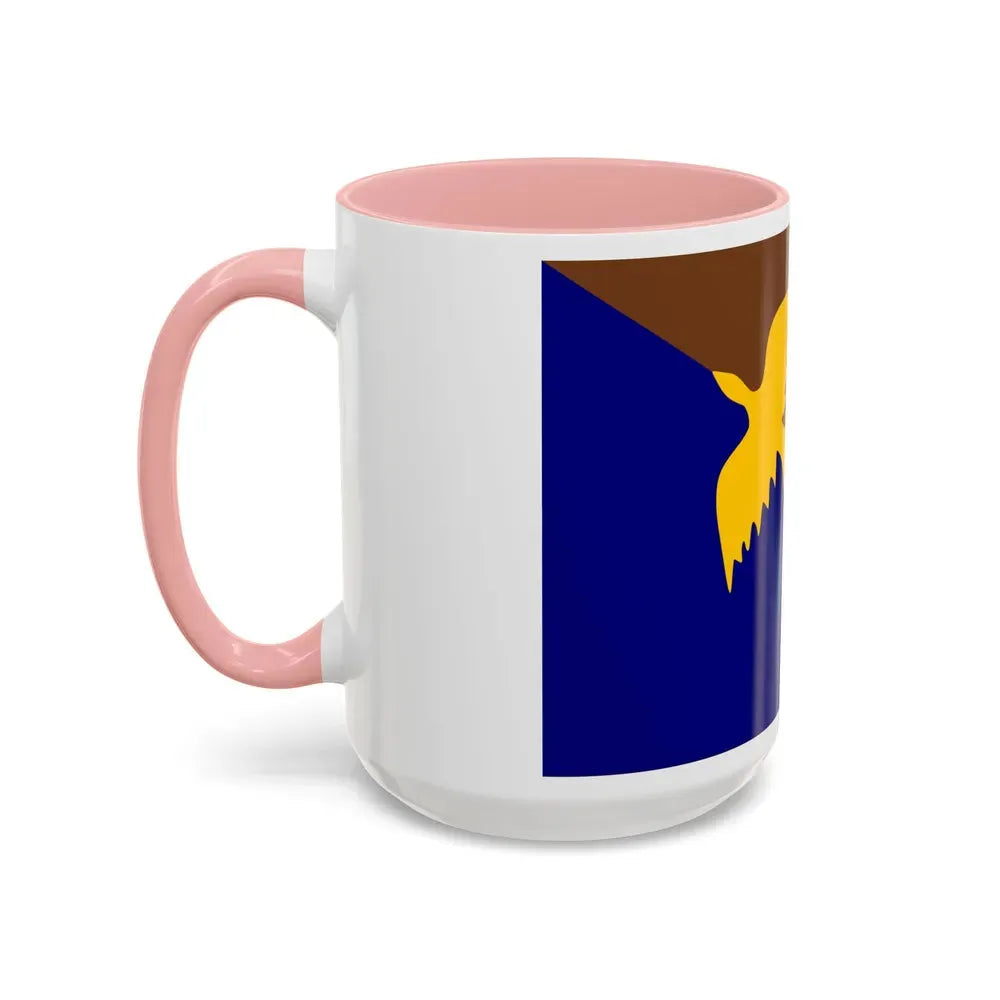 Flag of Manus Papa New Guinea - Accent Coffee Mug - Go Mug Yourself