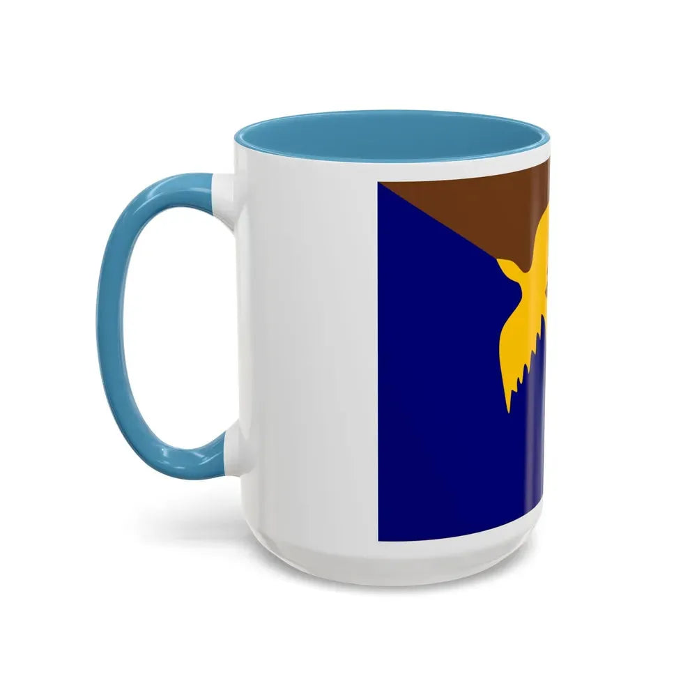 Flag of Manus Papa New Guinea - Accent Coffee Mug - Go Mug Yourself
