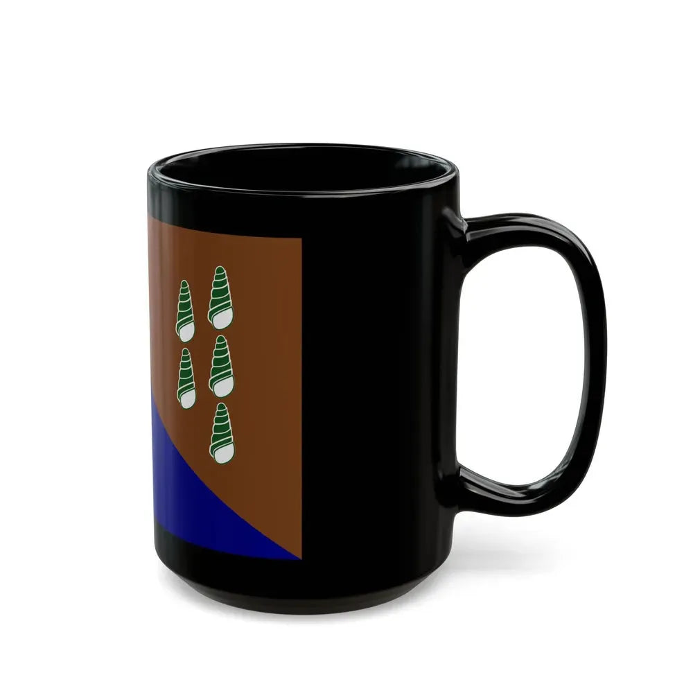 Flag of Manus Papa New Guinea - Black Coffee Mug - Go Mug Yourself