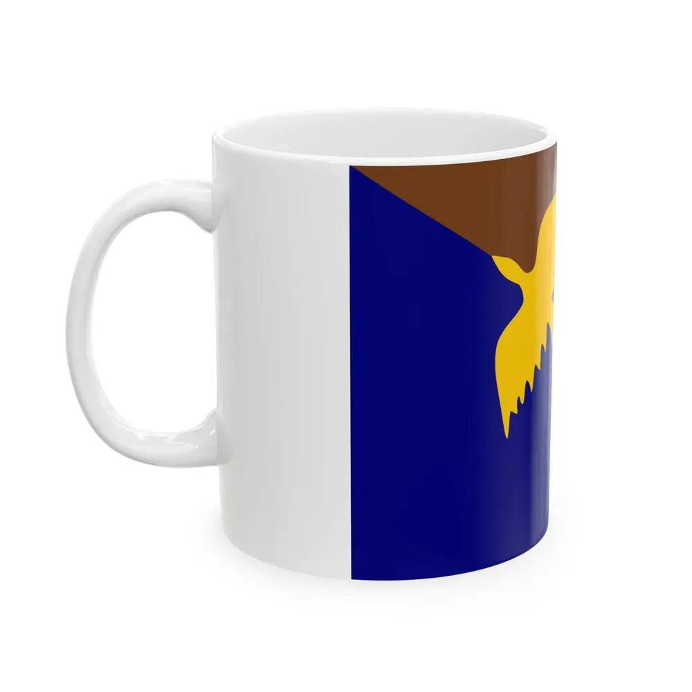 Flag of Manus Papa New Guinea - White Coffee Mug - Go Mug Yourself