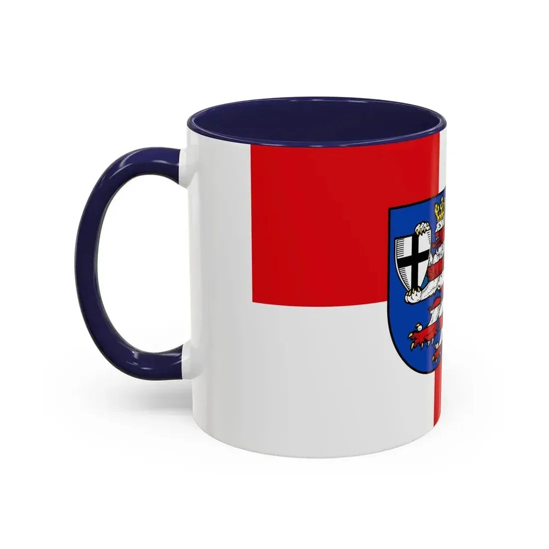 Flag of Marburg Biedenkopf Germany - Accent Coffee Mug - Go Mug Yourself