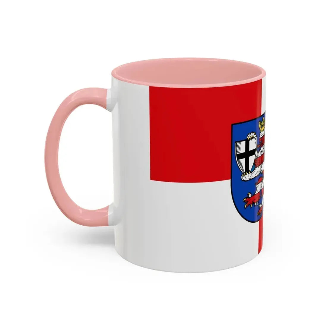 Flag of Marburg Biedenkopf Germany - Accent Coffee Mug - Go Mug Yourself