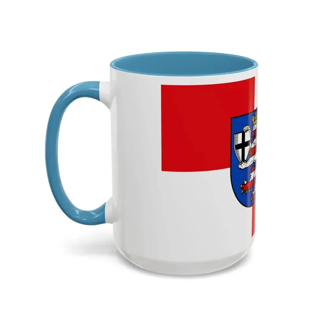 Flag of Marburg Biedenkopf Germany - Accent Coffee Mug - Go Mug Yourself