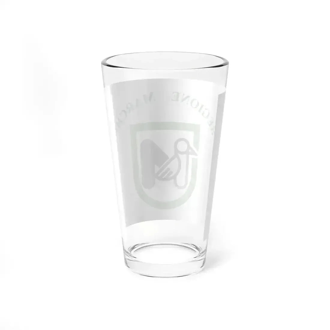 Flag of Marche Italy - Pint Glass 16oz - Go Mug Yourself