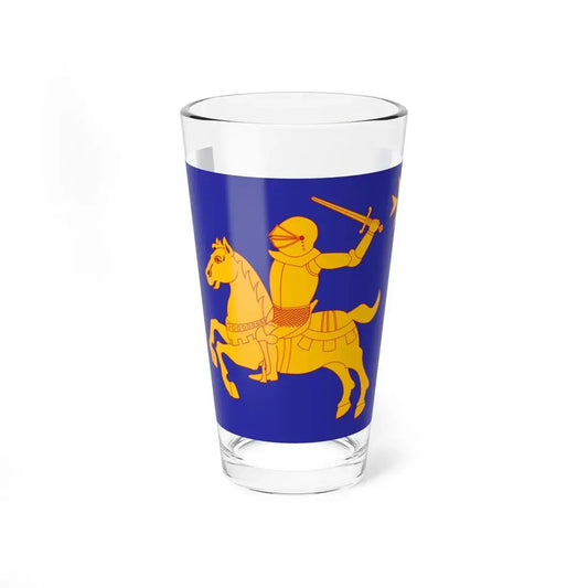 Flag of Marche Lega Nord (Italy) Pint Glass 16oz 16oz - Go Mug Yourself