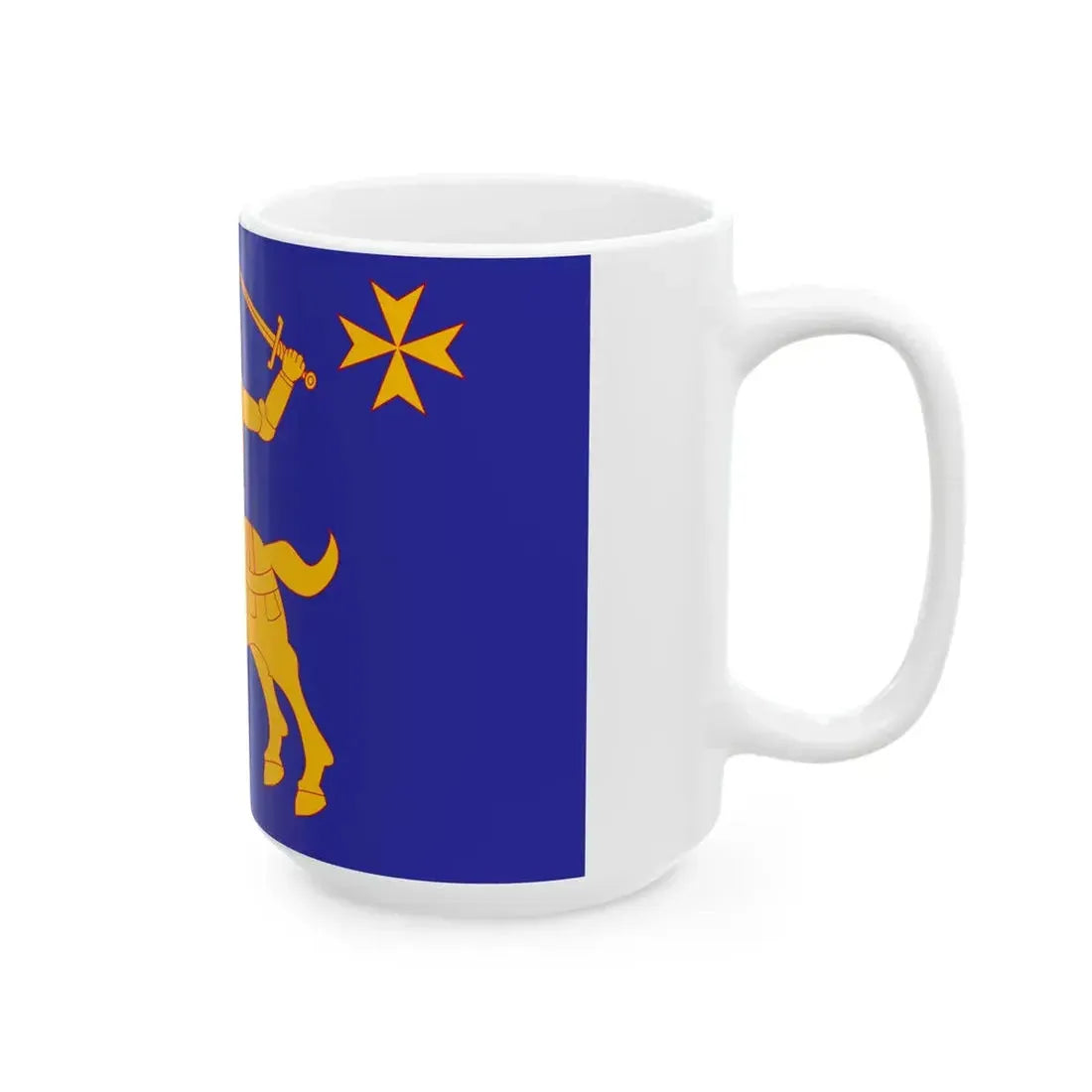 Flag of Marche Lega Nord (Italy) White Coffee Mug - Go Mug Yourself