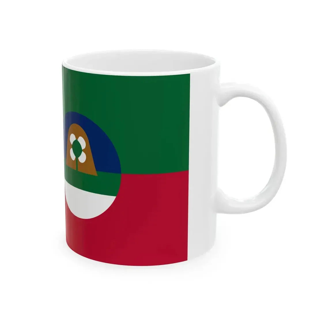 Flag of Margibi County (Liberia) White Coffee Mug - Go Mug Yourself