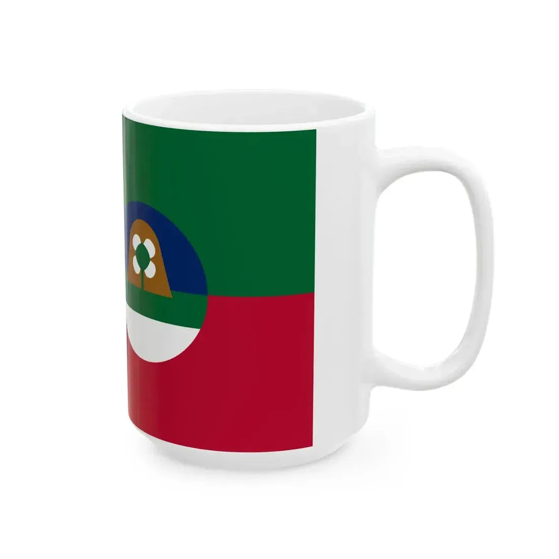 Flag of Margibi County (Liberia) White Coffee Mug - Go Mug Yourself