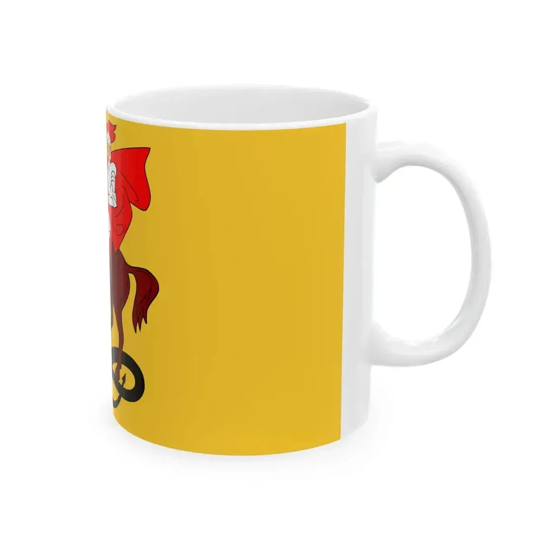Flag of Marijampole (Lithuania) White Coffee Mug - Go Mug Yourself