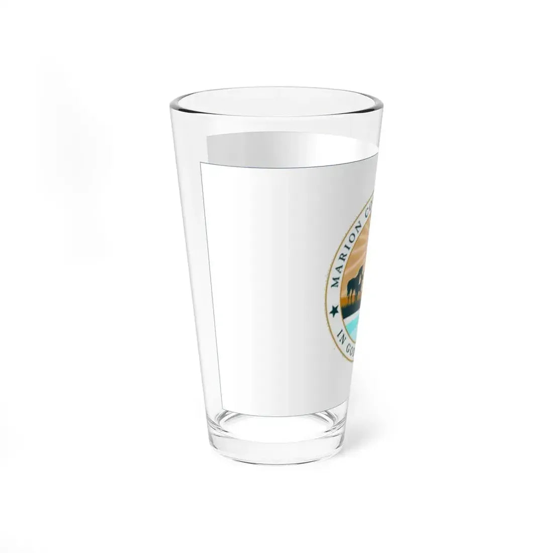 Flag of Marion County Florida (United States) Pint Glass 16oz - Go Mug Yourself