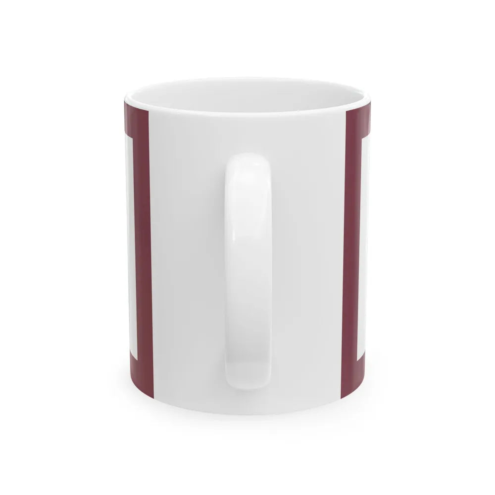 Flag of Marion County West Virginia (United States) White Coffee Mug - Go Mug Yourself