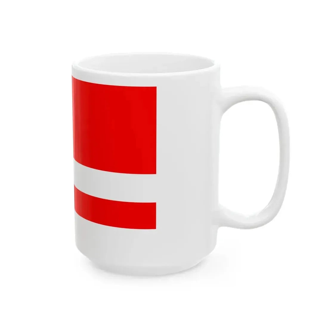 Flag of Marneuli Municipality (Georgia) White Coffee Mug - Go Mug Yourself