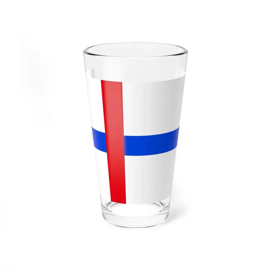 Flag of Marostica (Italy) Pint Glass 16oz 16oz - Go Mug Yourself