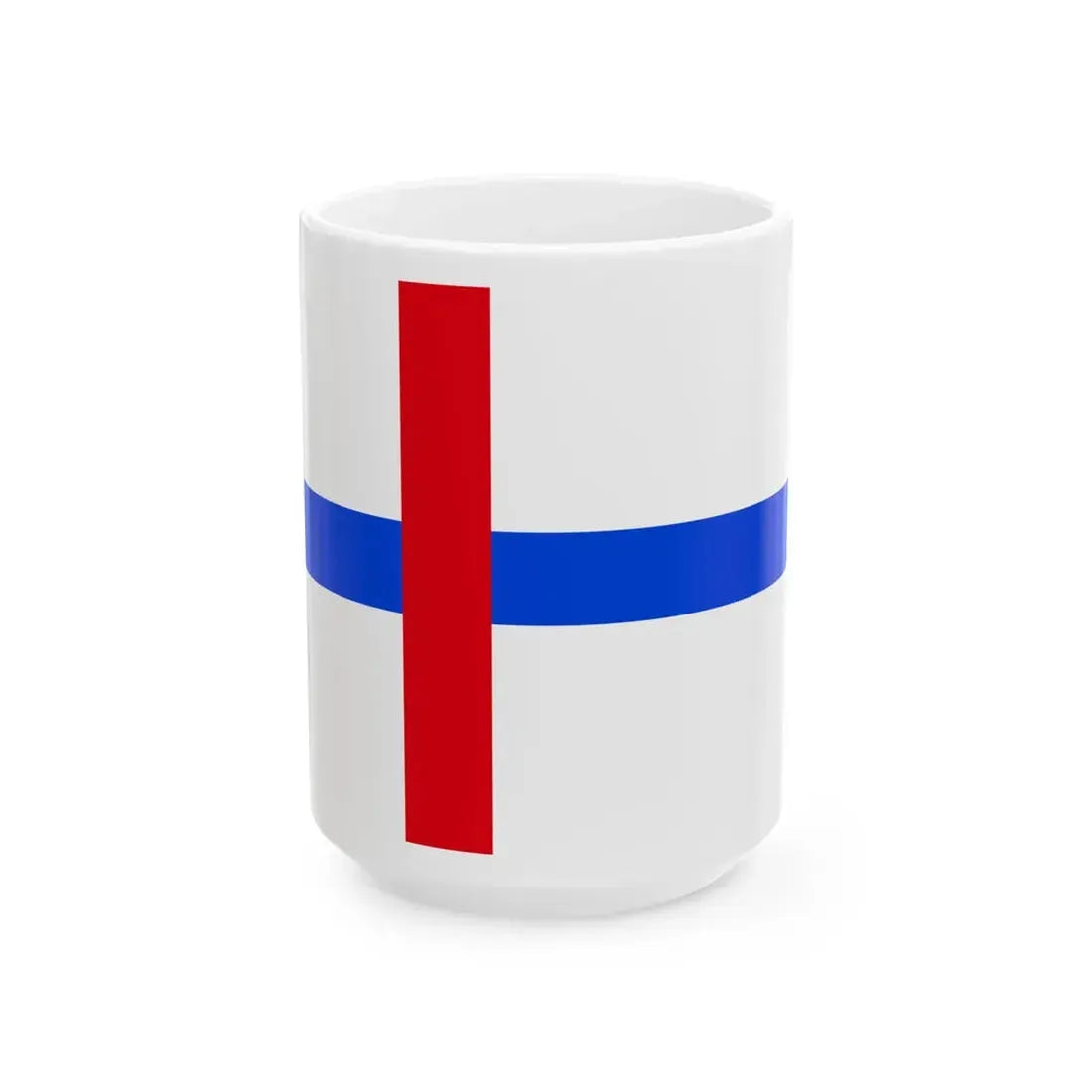 Flag of Marostica (Italy) White Coffee Mug 15oz - Go Mug Yourself