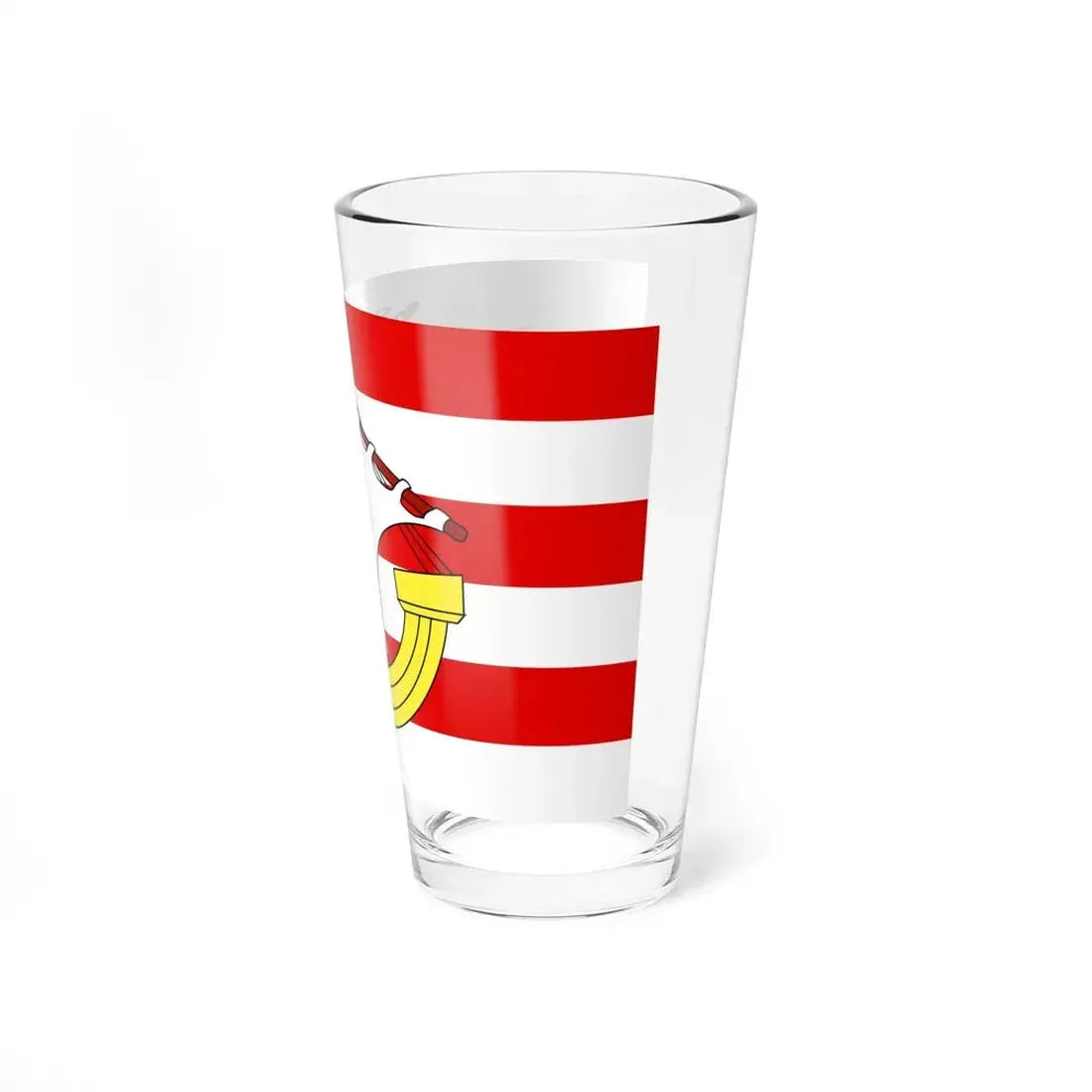 Flag of Marsa Malta - Pint Glass 16oz - Go Mug Yourself