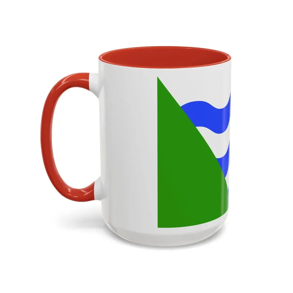 Flag of Marsaskala Malta - Accent Coffee Mug - Go Mug Yourself