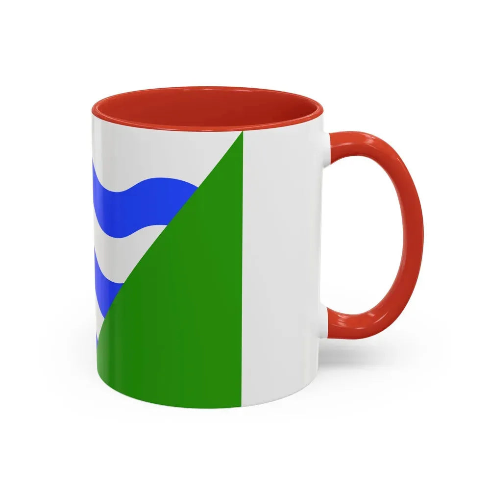 Flag of Marsaskala Malta - Accent Coffee Mug - Go Mug Yourself