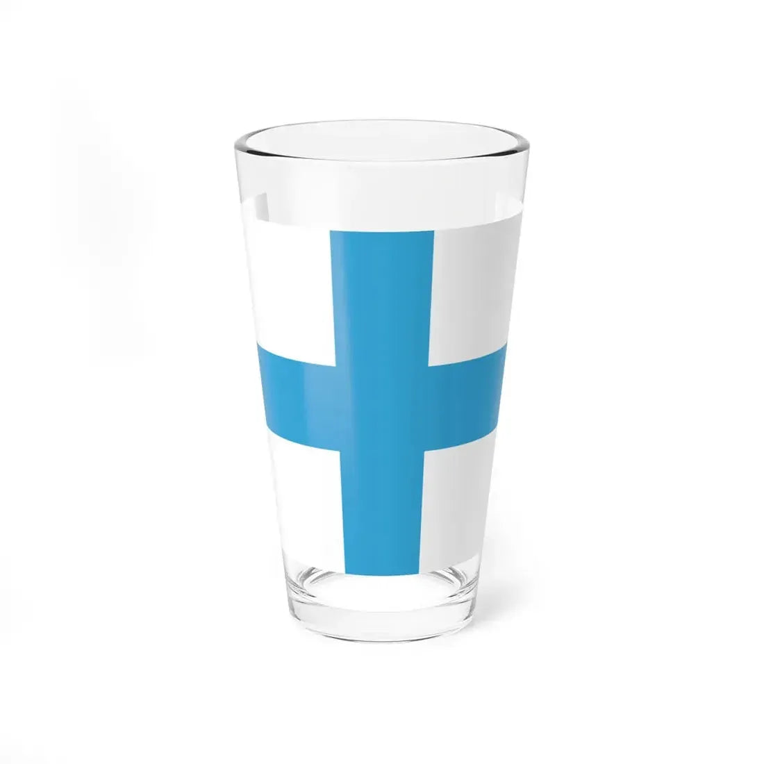 Flag of Marseille (France) Pint Glass 16oz 16oz - Go Mug Yourself
