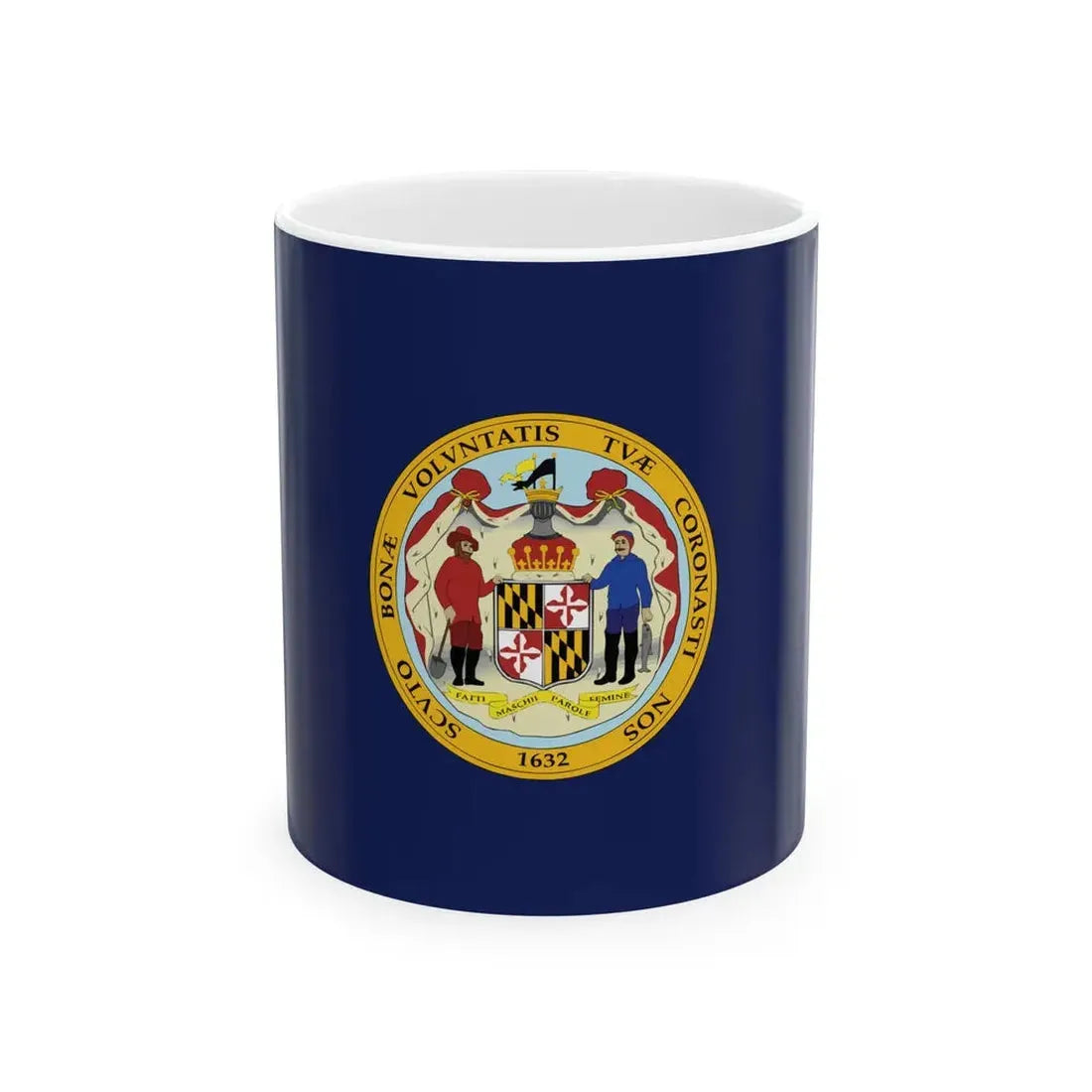 Flag of Maryland before 1904 (United States) White Coffee Mug 11oz - Go Mug Yourself