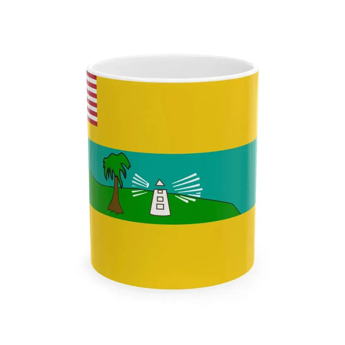 Flag of Maryland County (Liberia) White Coffee Mug 11oz - Go Mug Yourself