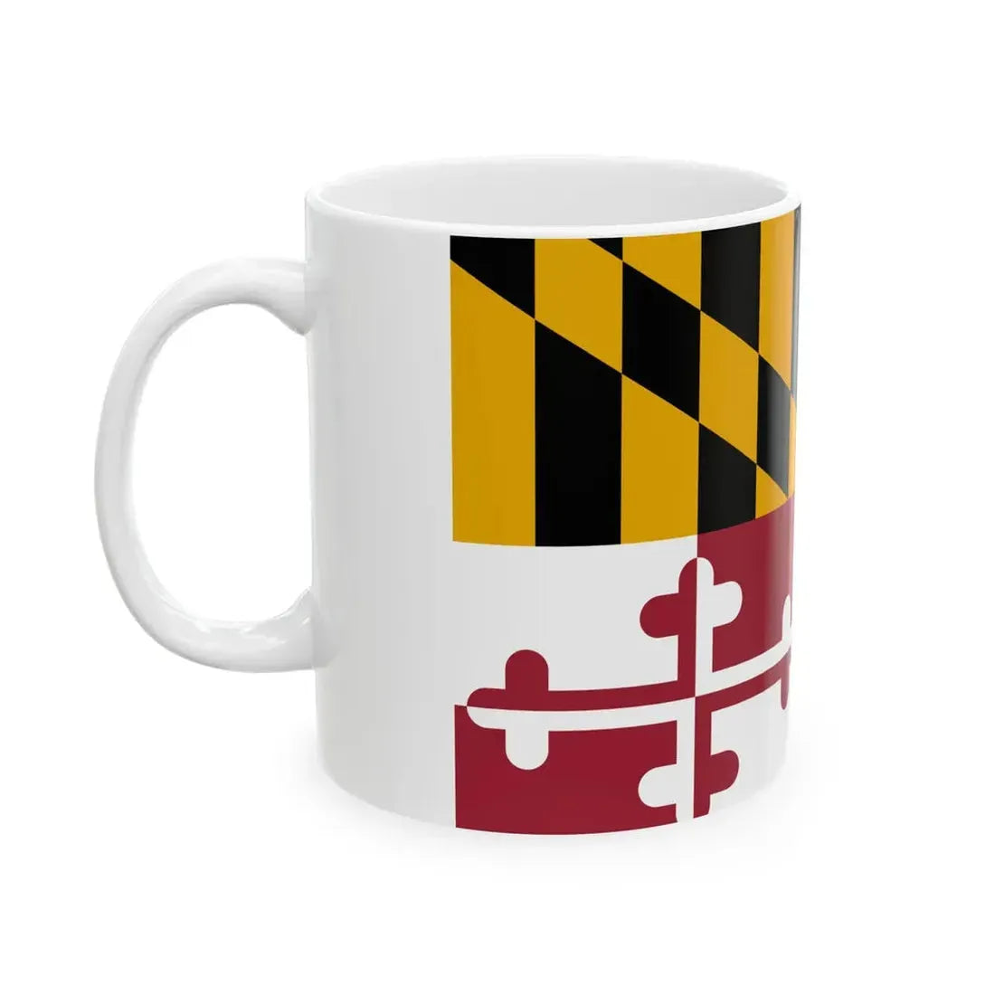 Flag of Maryland (United States) White Coffee Mug - Go Mug Yourself
