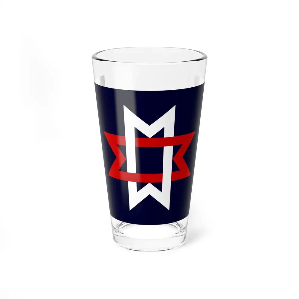 Flag of Maryville, Tennessee - Pint Glass 16oz 16oz - Go Mug Yourself