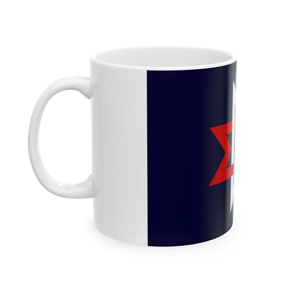 Flag of Maryville Tennessee (United States) White Coffee Mug - Go Mug Yourself