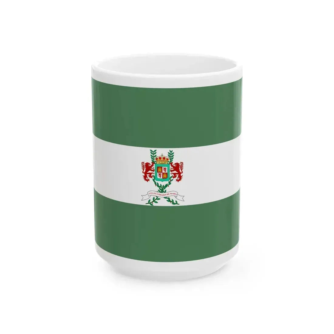 Flag of Masaya (Nicaragua) White Coffee Mug 15oz - Go Mug Yourself