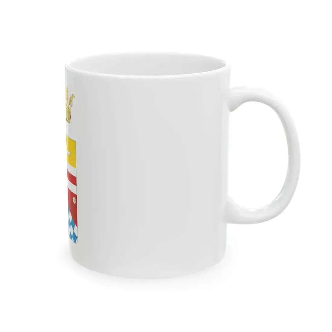 Flag of Massa and Carrara (Italy) White Coffee Mug - Go Mug Yourself