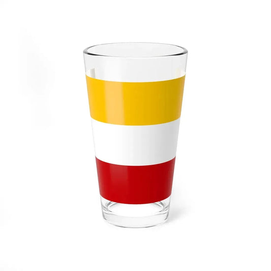 Flag of Massa (Italy) Pint Glass 16oz 16oz - Go Mug Yourself