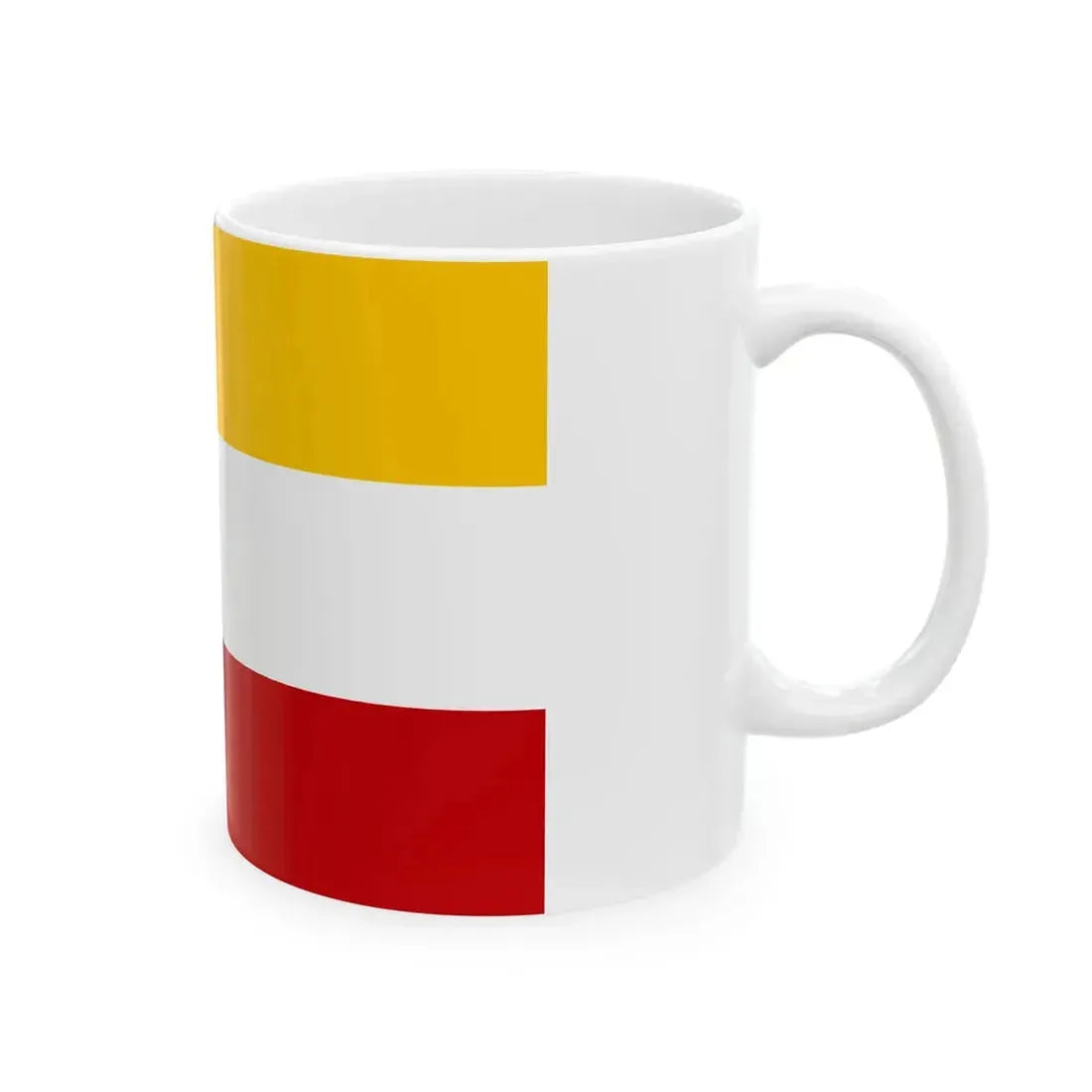 Flag of Massa (Italy) White Coffee Mug - Go Mug Yourself