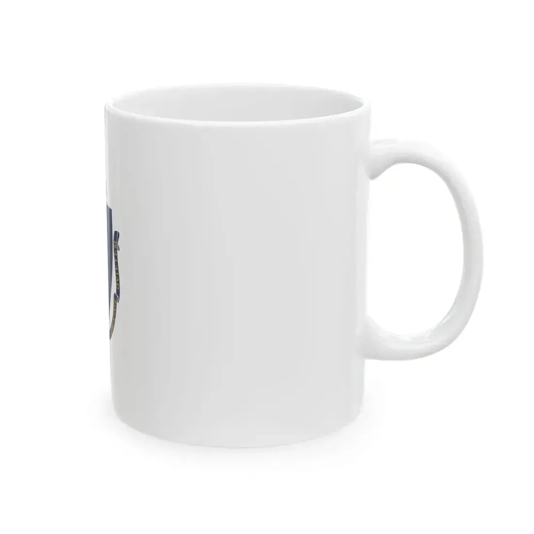 Flag of Massachusetts 3-2 (United States) White Coffee Mug - Go Mug Yourself