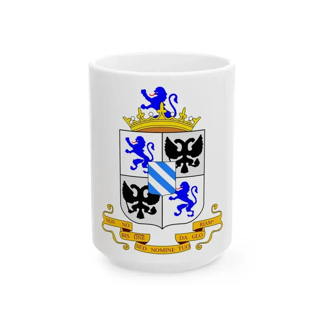 Flag of Masserano 1701-1767 (Italy) White Coffee Mug 15oz - Go Mug Yourself
